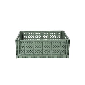 Aykasa Maxibox Foldable Crate Almond Green