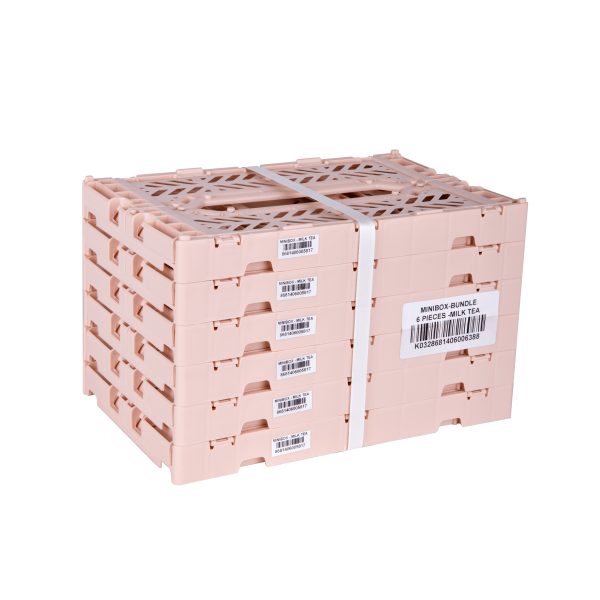 Aykasa Minibox Foldable Crate Milk Tea